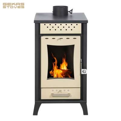 15 kW European Quality Wood Burning Steel Stove | 73,9% Efficiency (Gekas Stoves - MG 300)