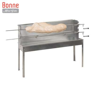 High Quality Grill Pan with Back-Shield (Bonne Metal Grills - E-0203)