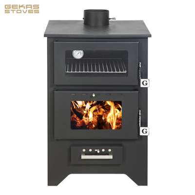 14,8 kW European Quality Wood Burning Stove with Oven | 80% Efficiency (Gekas Stoves - MG 450)