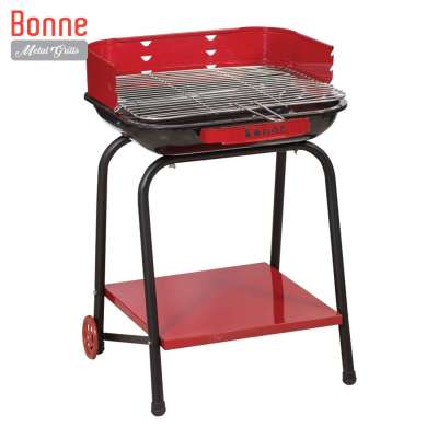 Modern Metal BBQ Grill Trolley | Bonne B100 (Bonne Metal Grills - B-0401-B100)